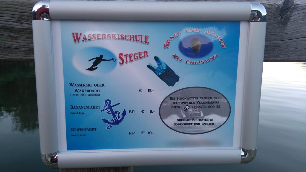 Ferienwohnung Christian Am Ossiachersee Bodensdorf Zewnętrze zdjęcie